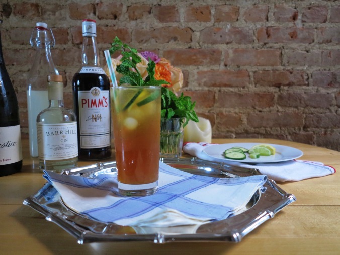 Victoria's Pimm's Cup | apinchofthis.nyc